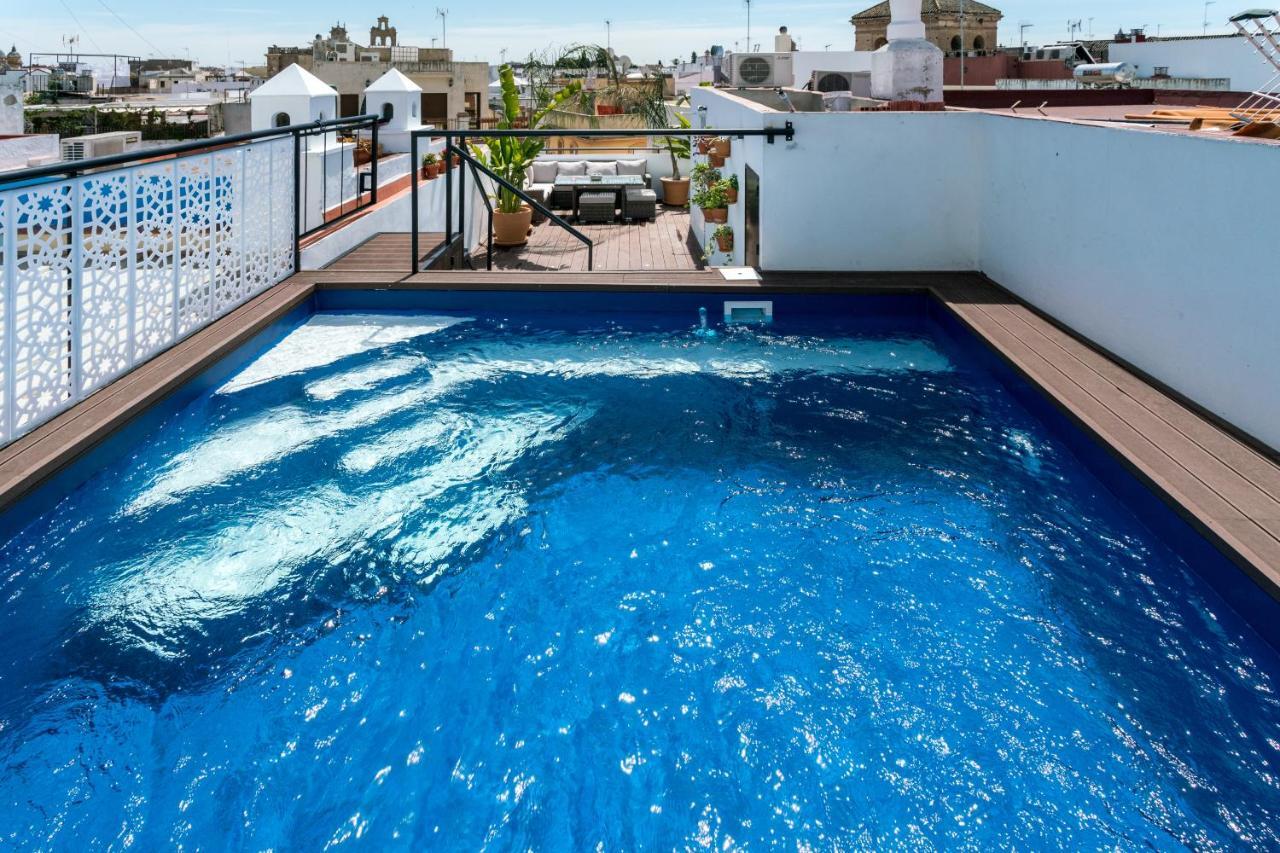 Unique House - Private Spa&Pool -StayinSevilla Bagian luar foto